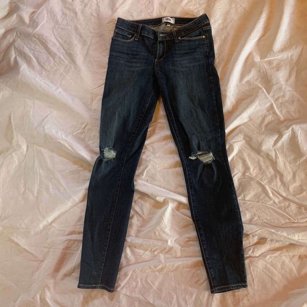 Paige Black Verdugo Ultra Skinny Jeans